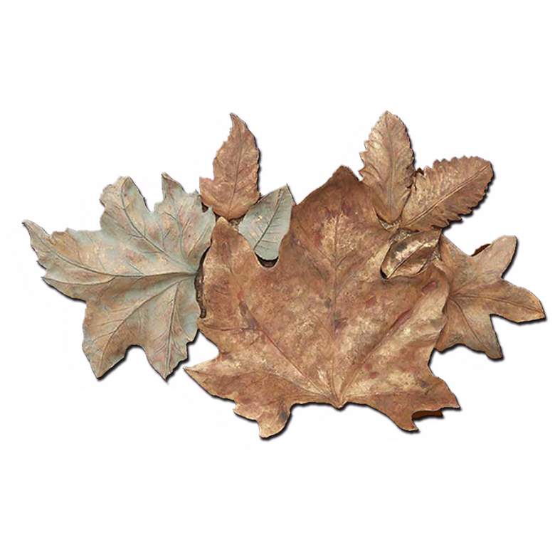 Image 1 Foliage Collage 33 inch Wide Wall Art