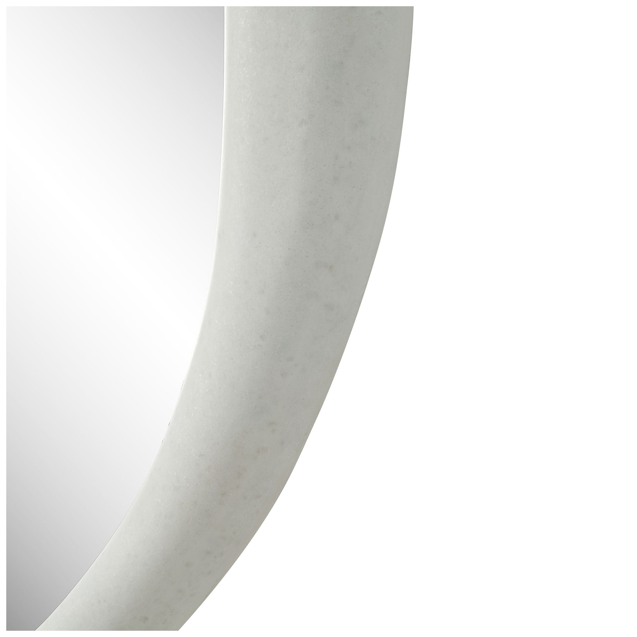Image 3 Folignio 40" Tall Irregular Mirror, Rice Stone more views