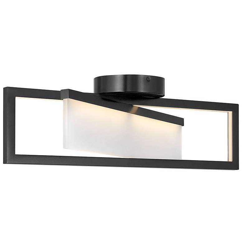 Image 1 Folio 23" Wide Black Ceiling Light by Hinkley Lighting
