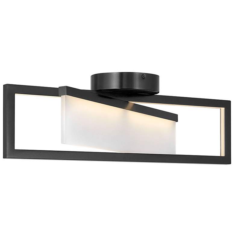 Image 1 Folio 23 inch Wide Black Ceiling Light by Hinkley Lighting