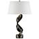 Folio 25.1" High Oil Rubbed Bronze Table Lamp With Natural Anna Shade