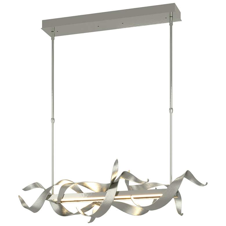 Image 1 Folio 37 3/4" Wide Sterling LED Linear Pendant Light