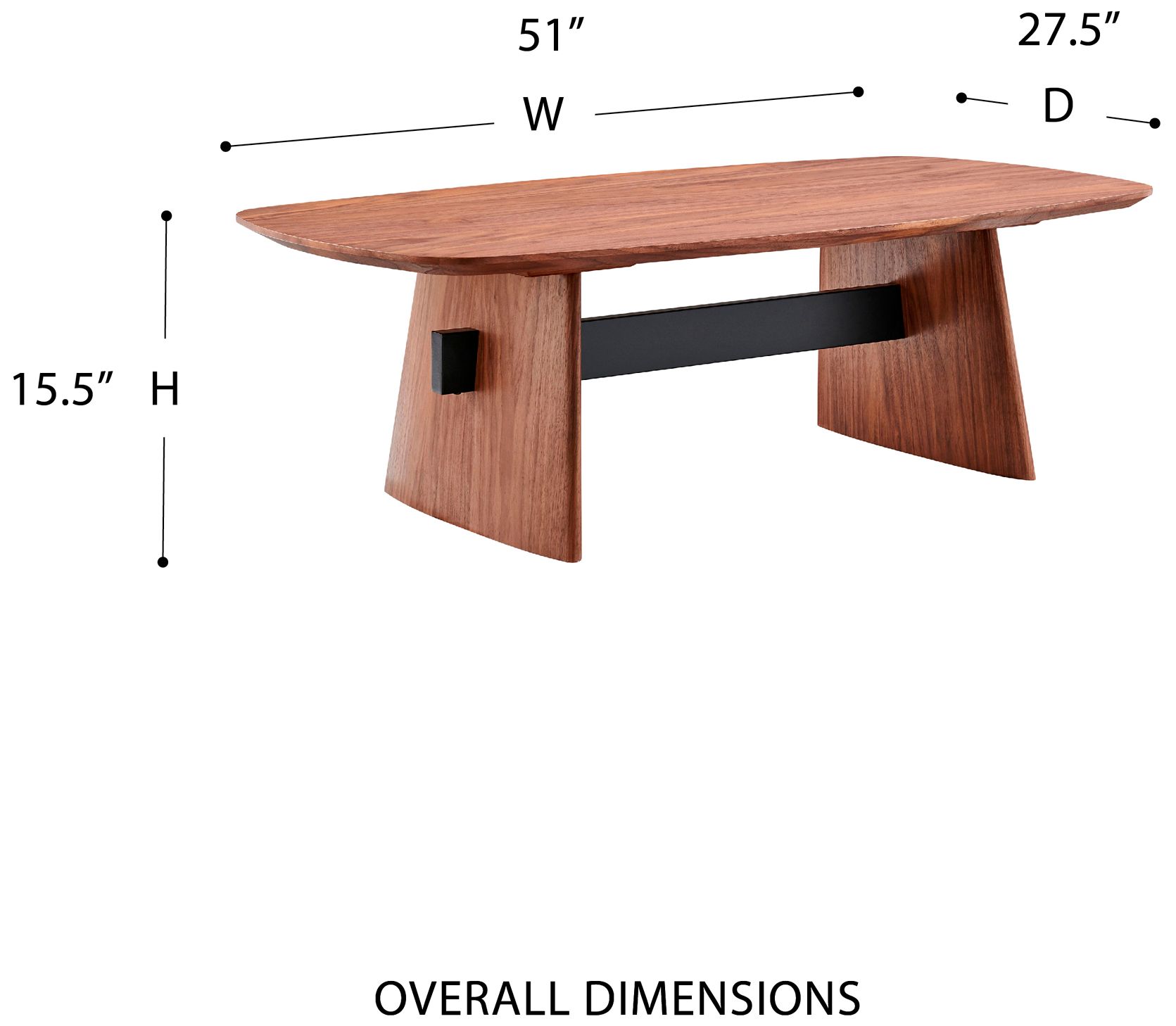 Folke 51" Coffee Table