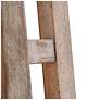 4_Follio 13.8" Wide Distressed Wood 4-Light Lantern Chandelier more views