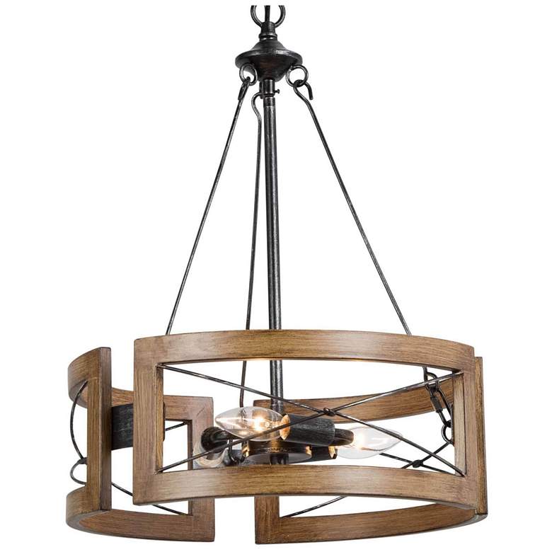 Image 1 Follio 3-Light 15.7" Wide Chandelier