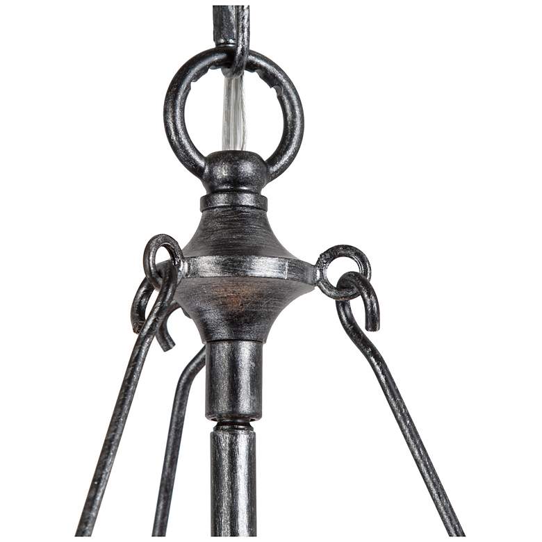 Image 4 Follio 3-Light 15.7" Wood Chandelier more views