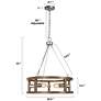 3_Follio 5-Light 18.9" Wide Chandelier more views