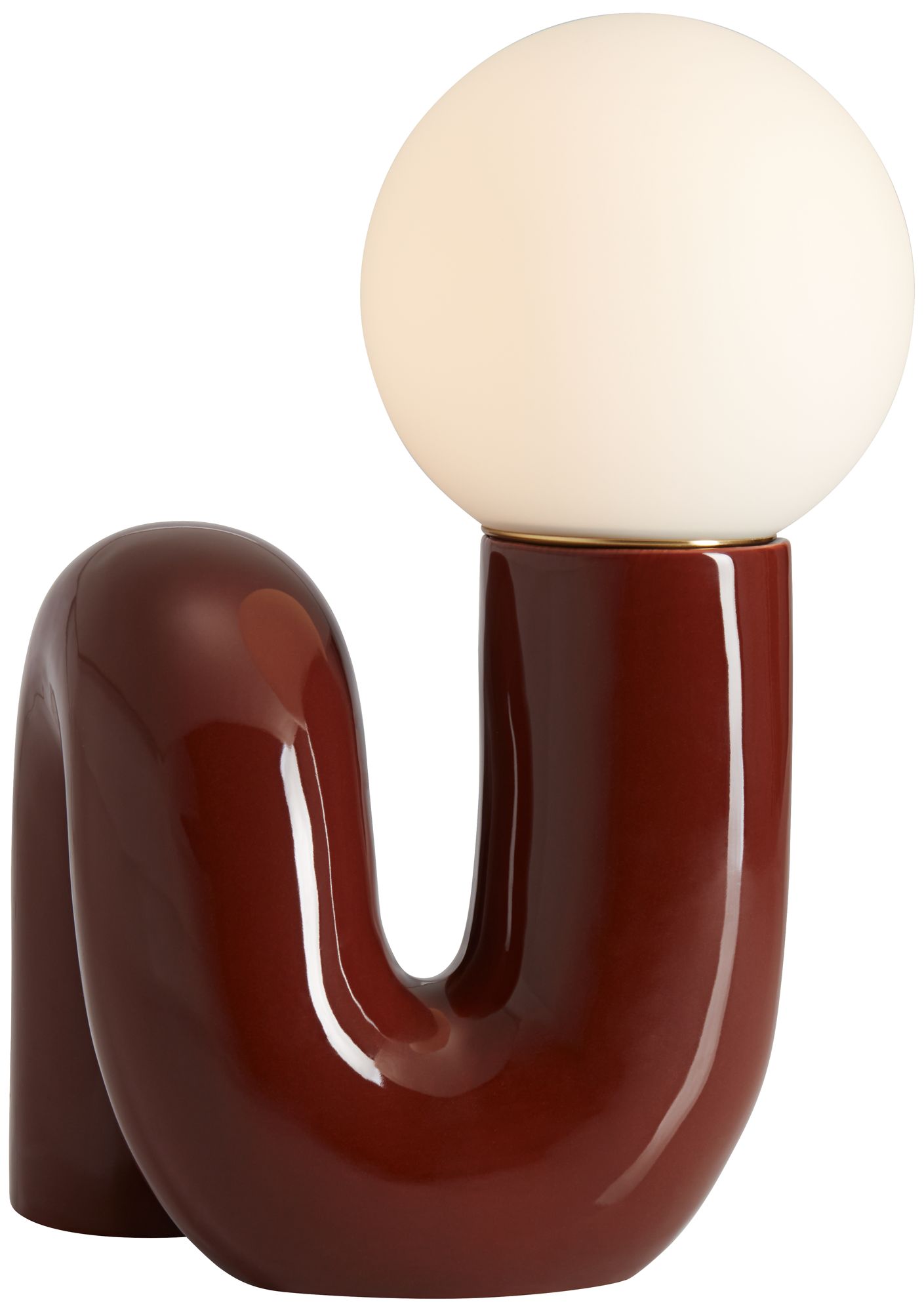 Watch A Video About the Fondant Chocolate Brown Accent Lamp