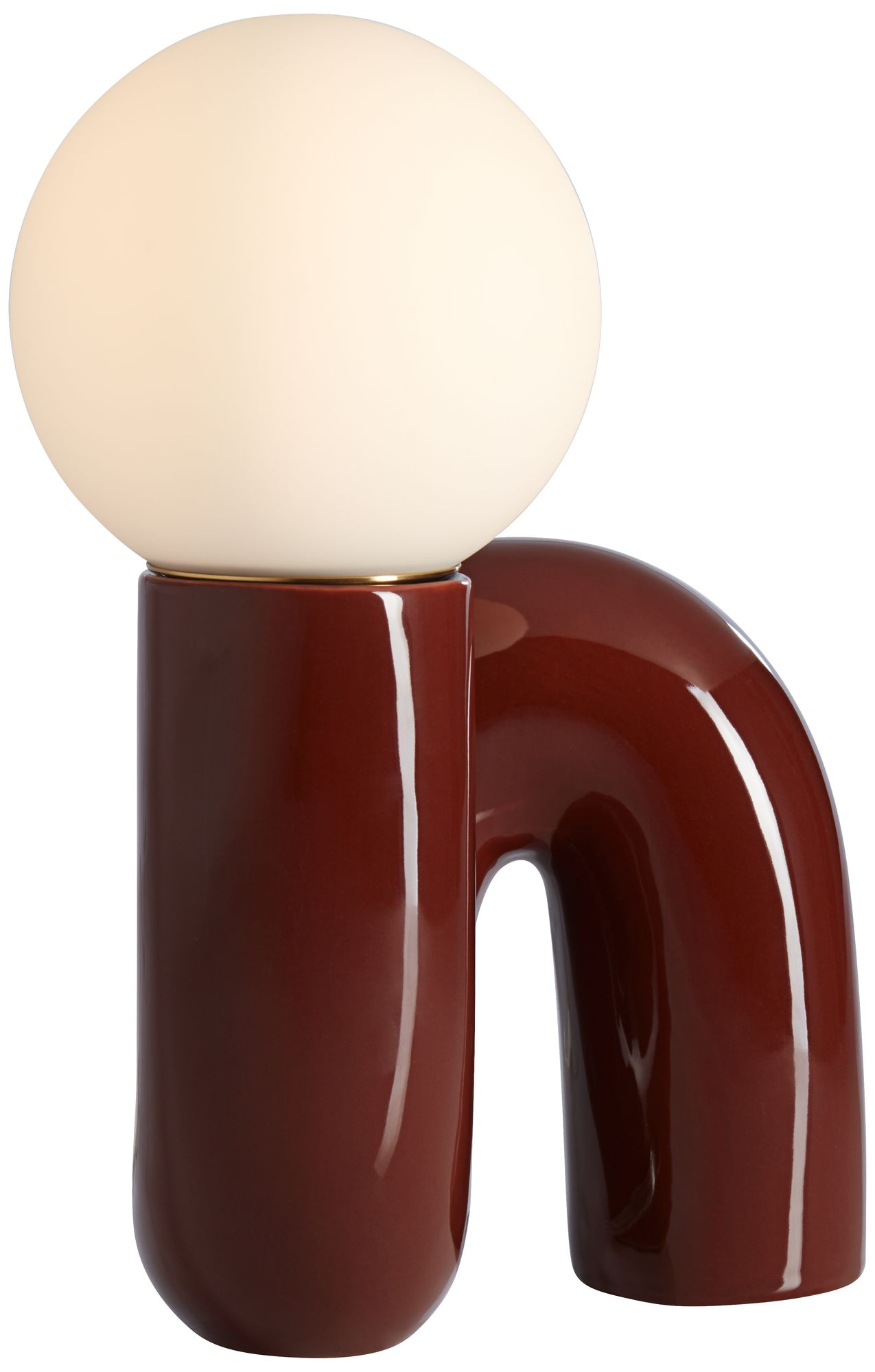 Watch A Video About the Fondant Chocolate Brown Accent Lamp