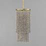 2_Fontaine 1-Light Pendant Golden Silver more views