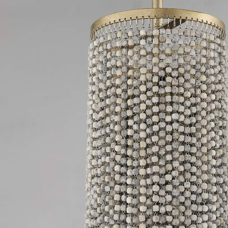 Image 4 Fontaine 1-Light Pendant Golden Silver more views