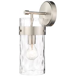 Fontaine 14" High Brushed Nickel Wall Sconce