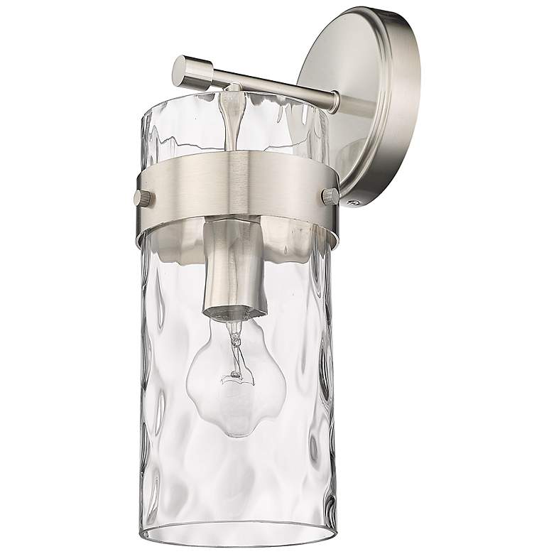 Image 6 Fontaine 14" High Brushed Nickel Wall Sconce more views
