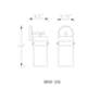 Fontaine 14" High Brushed Nickel Wall Sconce