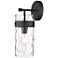 Fontaine 14" High Matte Black Wall Sconce