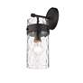 6_Fontaine 14" High Matte Black Wall Sconce more views