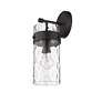 Fontaine 14" High Matte Black Wall Sconce in scene