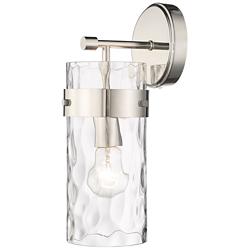 Fontaine 14" High Polished Nickel Wall Sconce