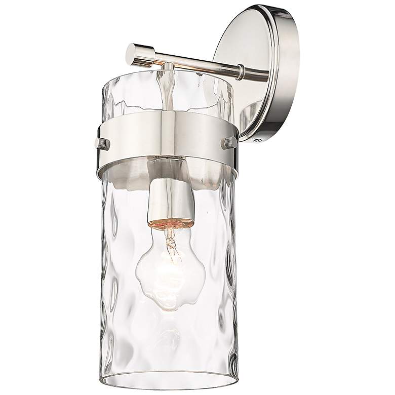 Image 6 Fontaine 14" High Polished Nickel Wall Sconce more views