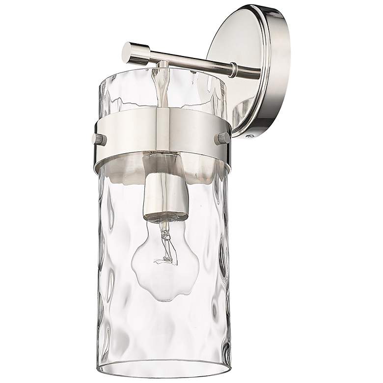 Image 7 Fontaine 14" High Polished Nickel Wall Sconce more views
