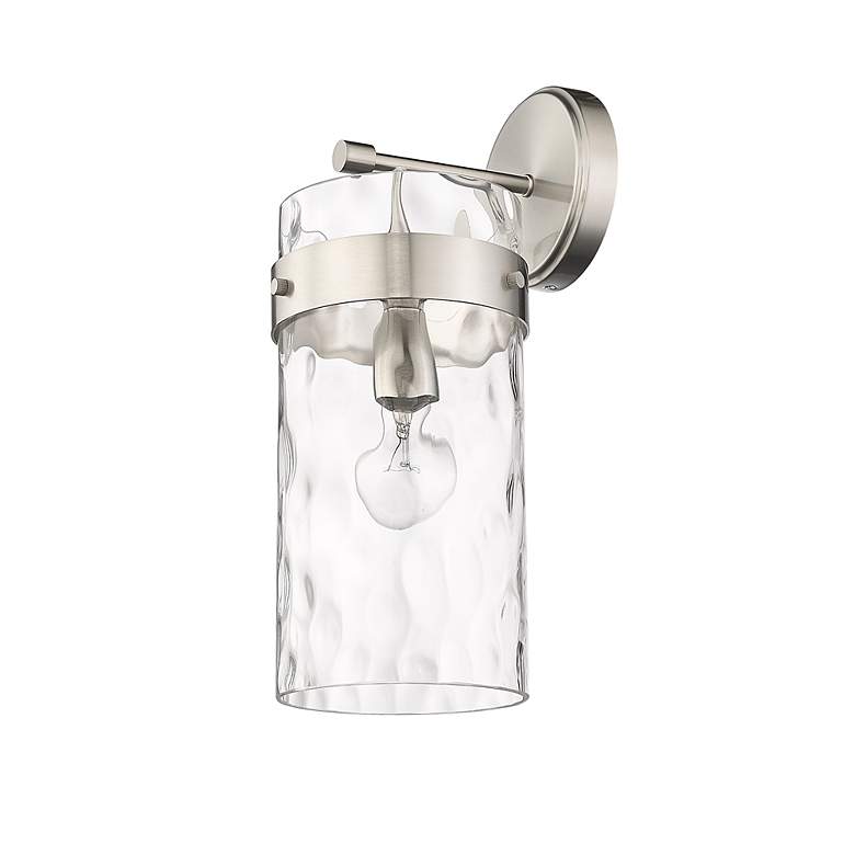 Image 7 Fontaine 15 1/2" High Brushed Nickel Wall Sconce more views