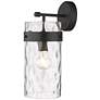 3_Fontaine 15 1/2" High Matte Black Wall Sconce
