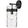 Fontaine 15 1/2" High Matte Black Wall Sconce