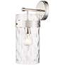 2_Fontaine 15 1/2" High Polished Nickel Wall Sconce