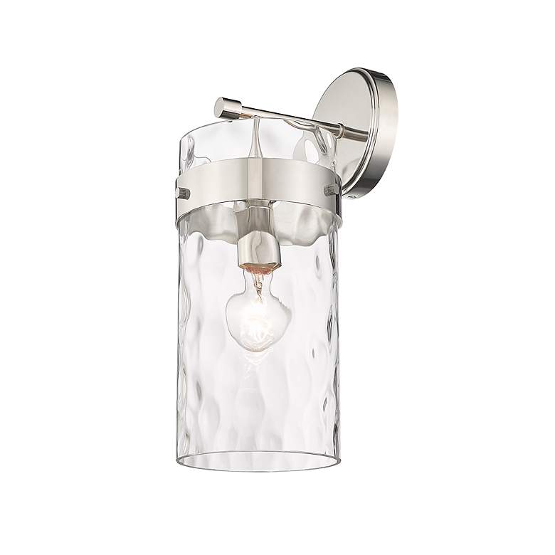 Image 5 Fontaine 15 1/2" High Polished Nickel Wall Sconce more views