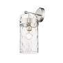 5_Fontaine 15 1/2" High Polished Nickel Wall Sconce more views