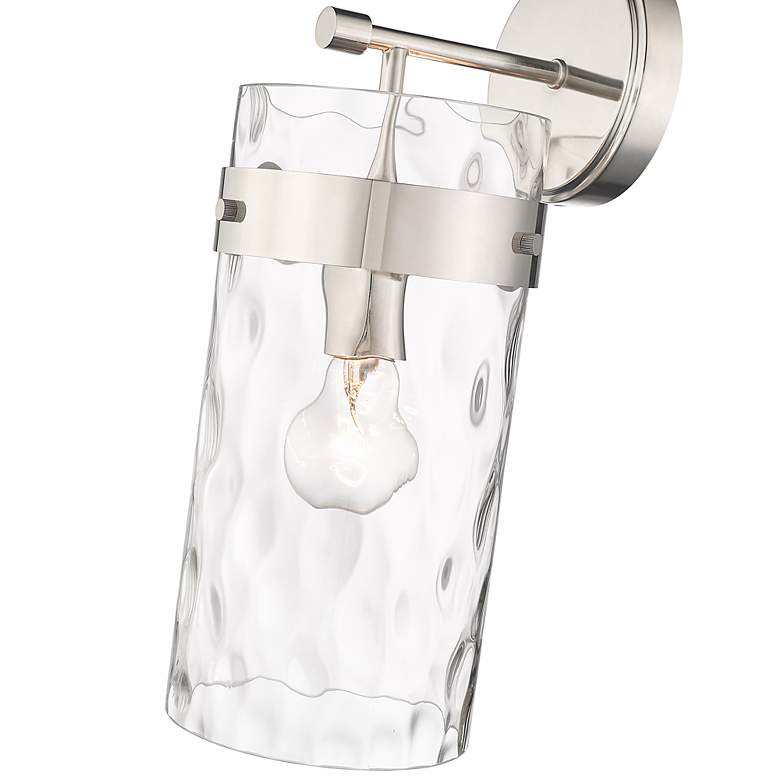 Image 7 Fontaine 15 1/2" High Polished Nickel Wall Sconce more views