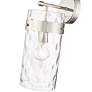 7_Fontaine 15 1/2" High Polished Nickel Wall Sconce more views