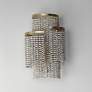2_Fontaine 2-Light Wall Sconce Golden Silver more views