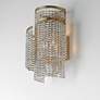 4_Fontaine 2-Light Wall Sconce Golden Silver more views