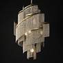 Thumbnail4 of Fontaine 7-Light Chandelier Golden Silver more views