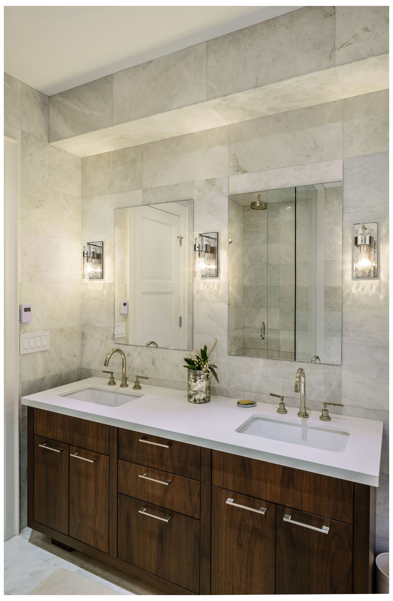 Image 3 Fontaine by Z-Lite Brushed Nickel 4.75 inch 1 Light Vanity more views
