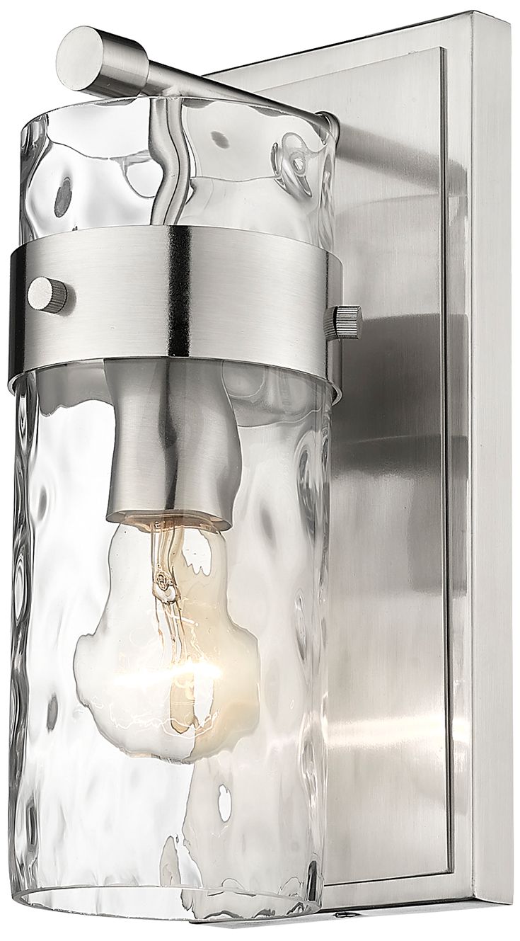 Image 4 Fontaine by Z-Lite Brushed Nickel 4.75 inch 1 Light Vanity more views