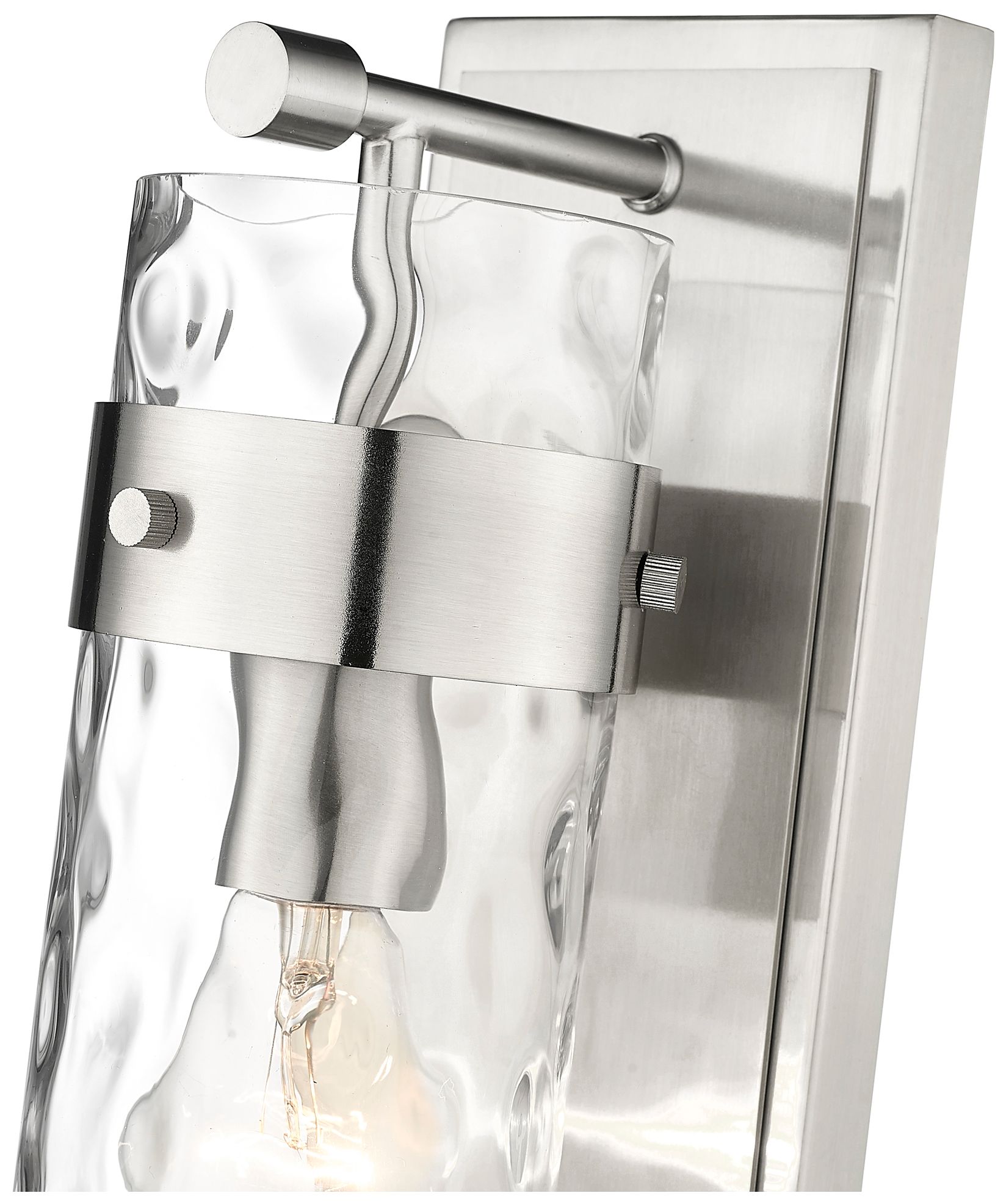 Image 6 Fontaine by Z-Lite Brushed Nickel 4.75 inch 1 Light Vanity more views