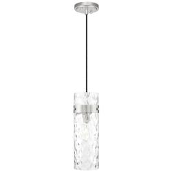 Fontaine by Z-Lite Brushed Nickel 8 inch 1 Light Pendant
