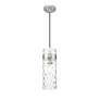 Fontaine by Z-Lite Brushed Nickel 8 inch 1 Light Pendant