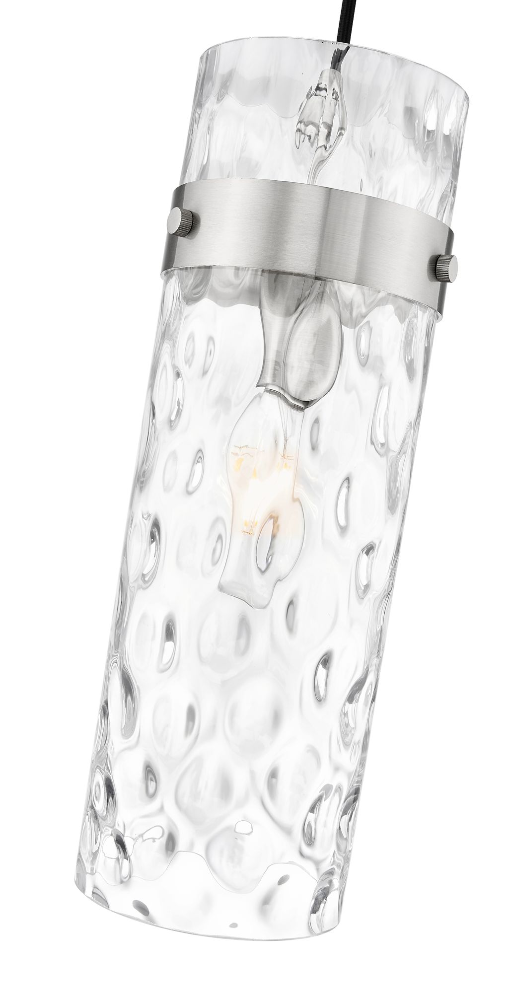 Fontaine by Z-Lite Brushed Nickel 8 inch 1 Light Pendant