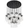Fontaine by Z-Lite Matte Black 39.5 inch 27 Light Chandelier