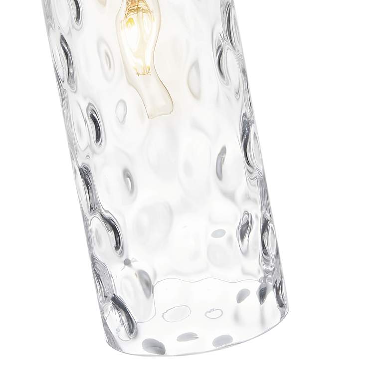 Image 6 Fontaine by Z-Lite Matte Black 8 inch 1 Light Pendant more views