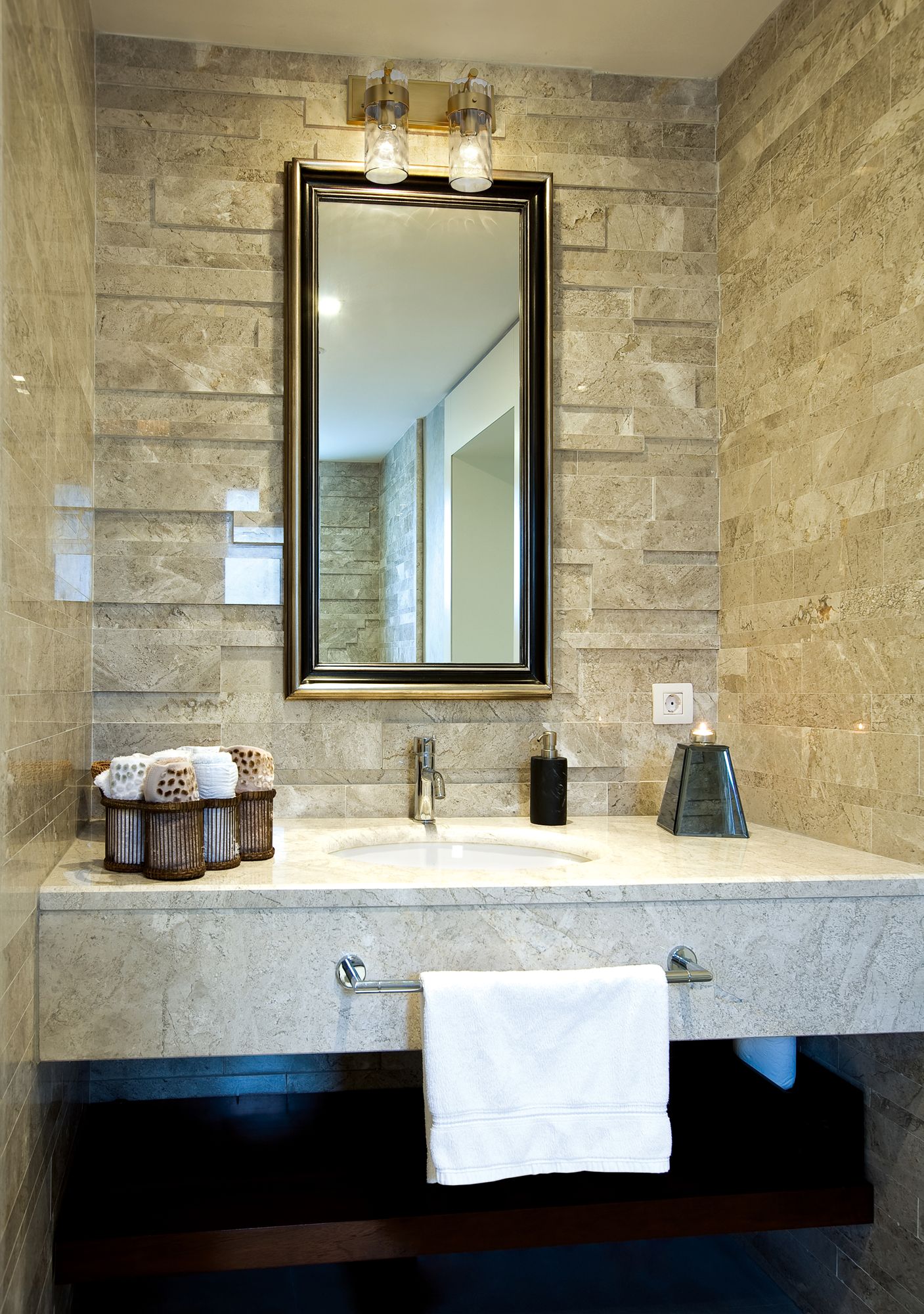 Image 3 Fontaine by Z-Lite Rubbed Brass 14 inch 2 Light Vanity more views