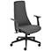 Fontaine Gray High-Back Swivel Office Chair