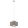 Fontao 13.75" Wide Matte Nickel Pendant