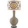 Foothill Clay Ceramic Table Lamp with Linen Shade