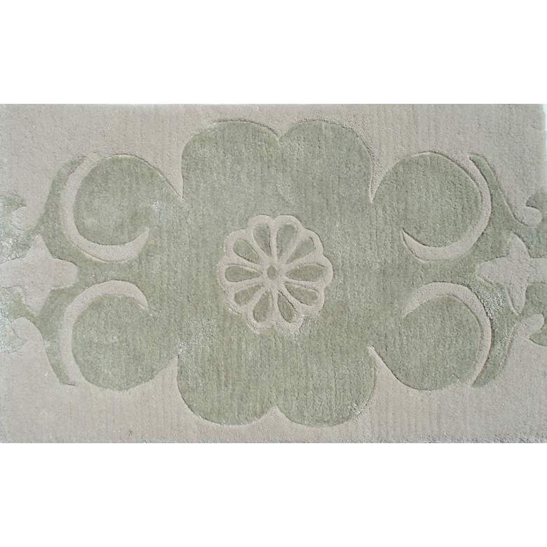 Image 1 Foothill Ivory and Taupe Doormat