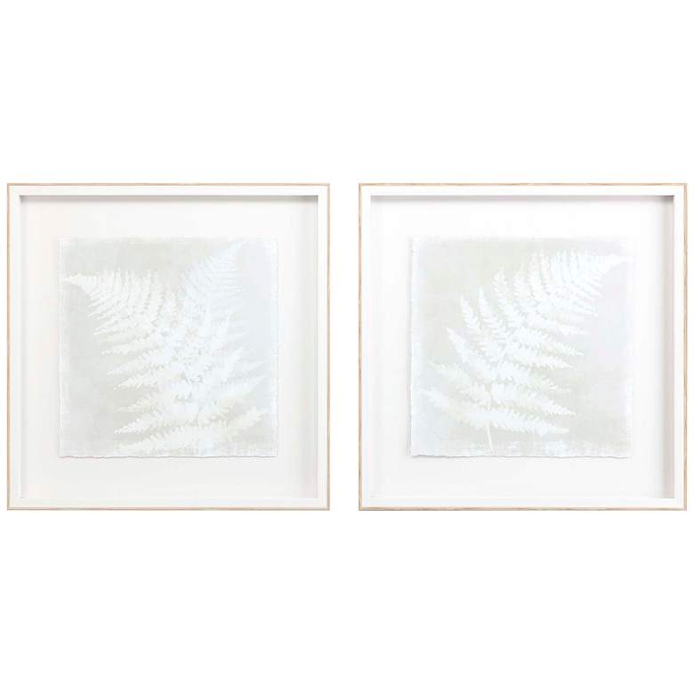 For Amelia 24&quot; Square 2-Piece Framed Shadow Box Wall Art Set