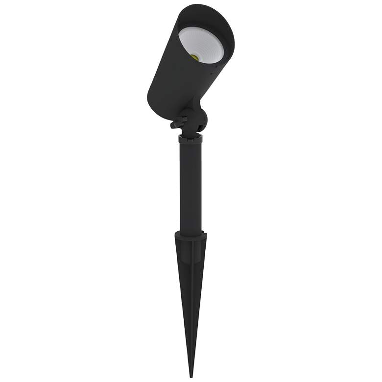 Image 1 Fora 4 1/4" High Black LED Landscape Spot Light
